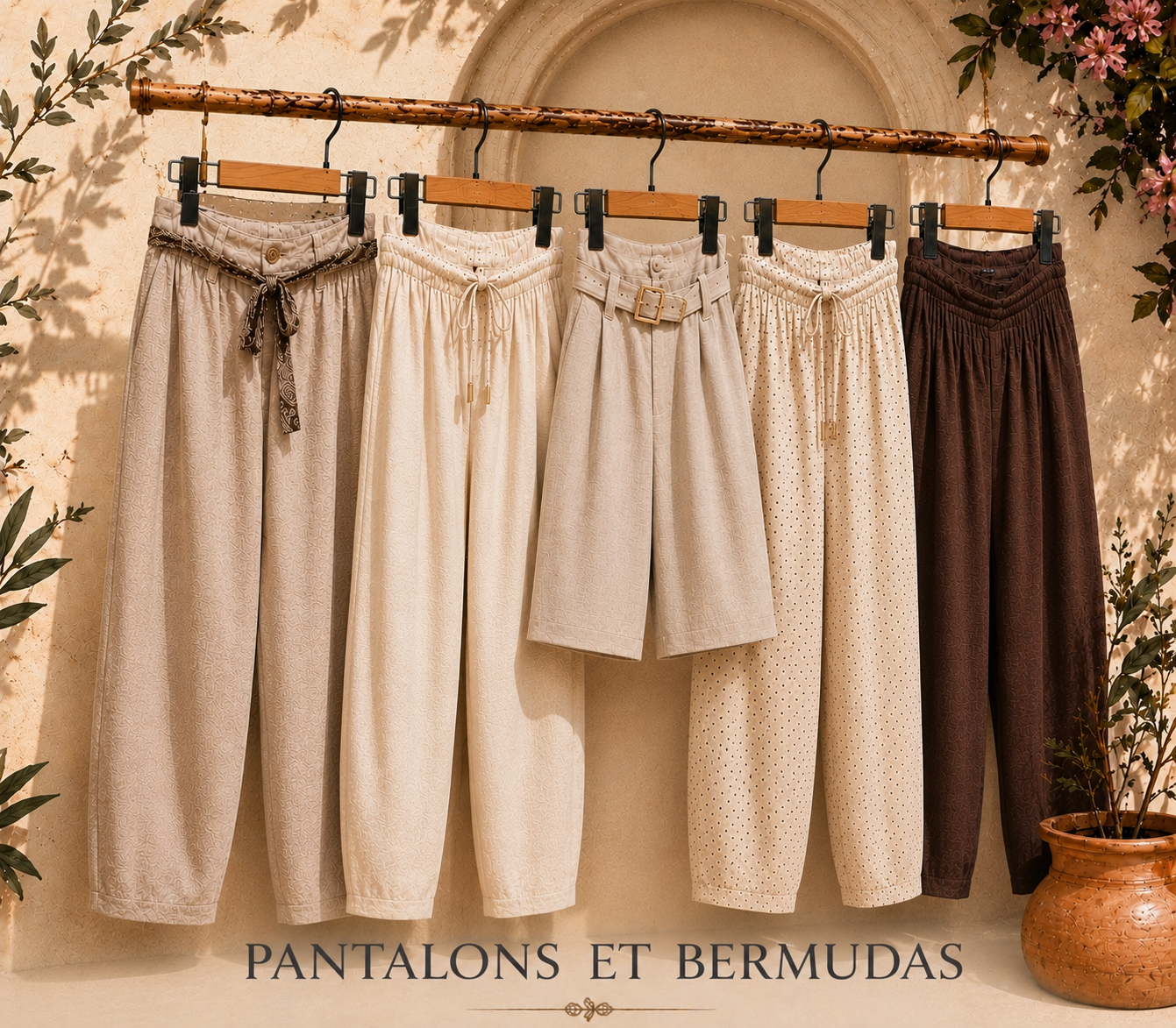 PANTALONS ET BERMUDAS