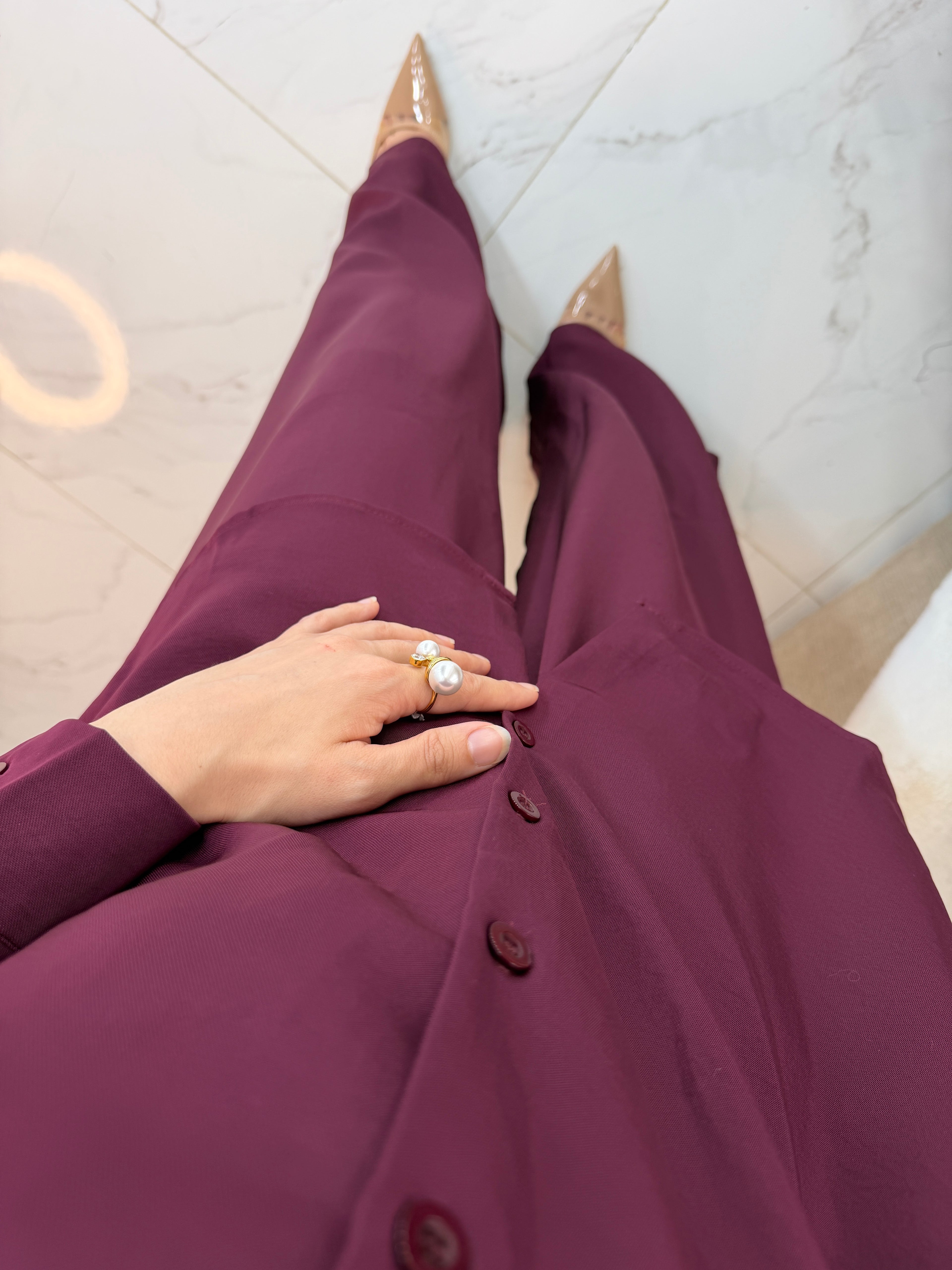 Ensemble fluide pantalon culotte