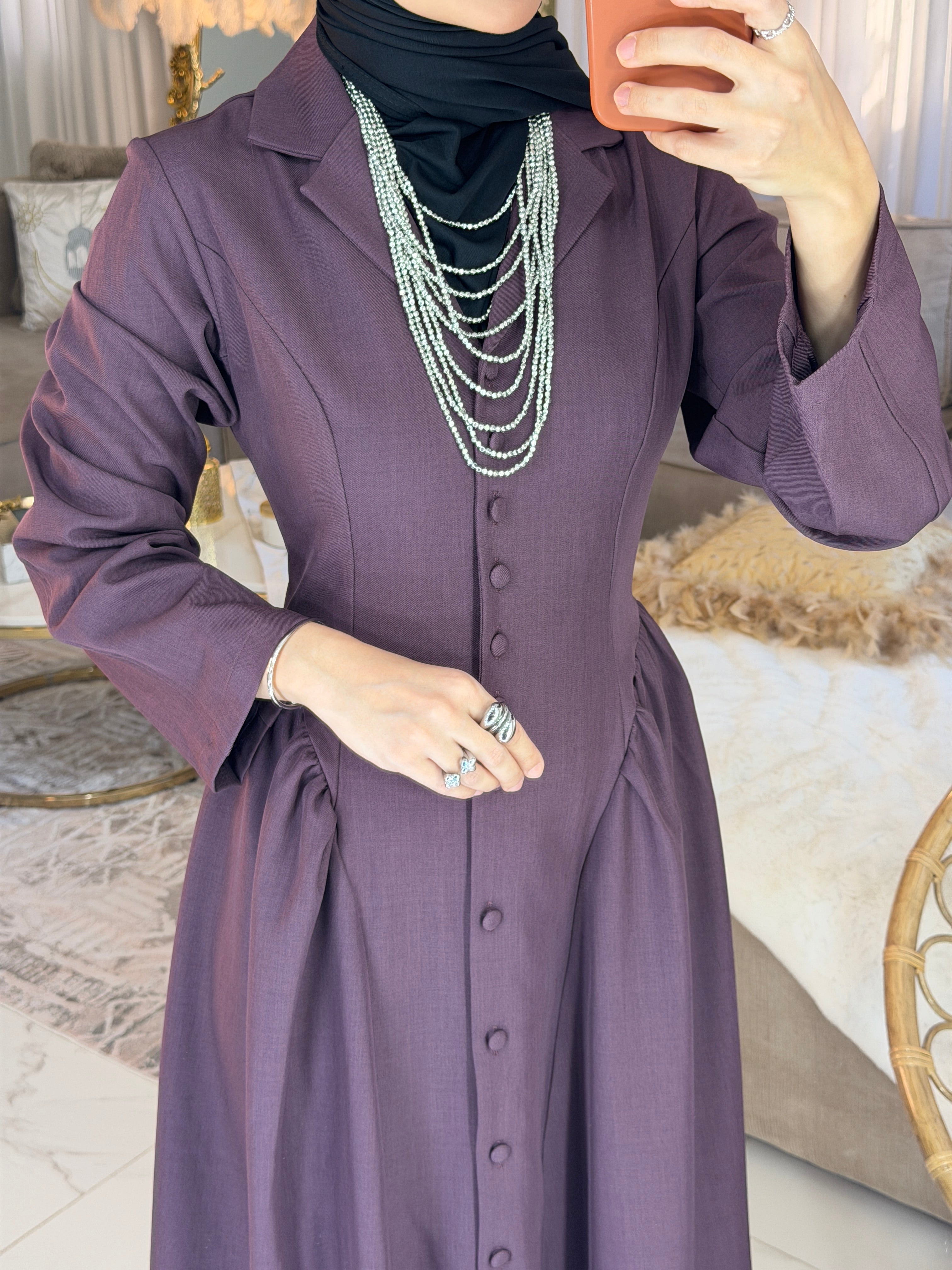 Robe longue victorienne