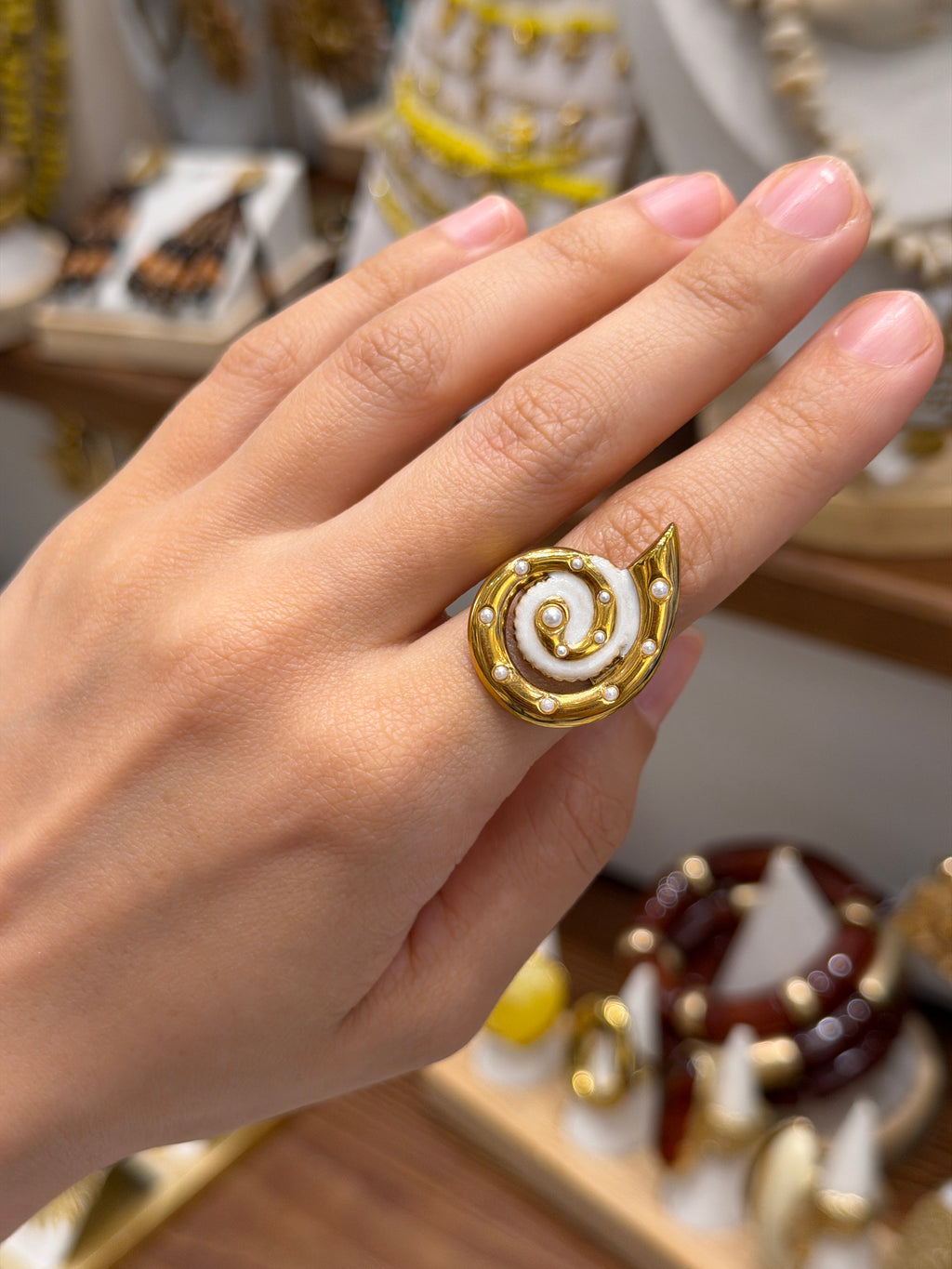 Bague Coquillage Royal