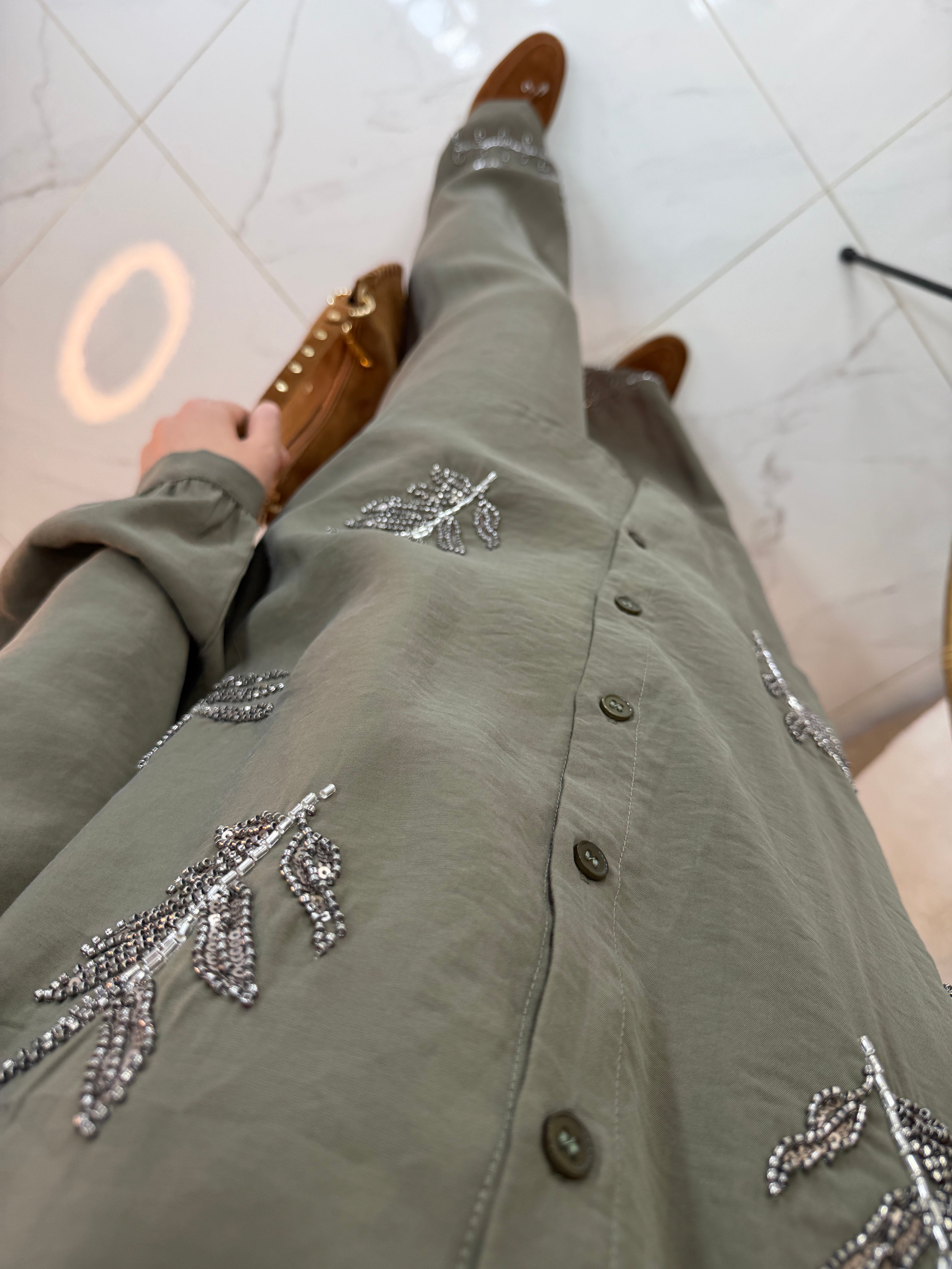 Ensemble perlé premium 90% rayonne