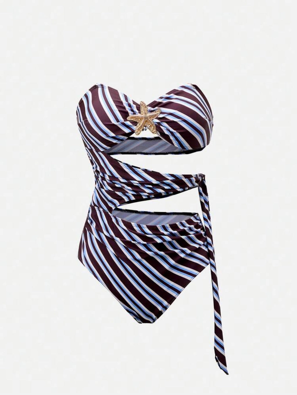 Maillot de bain une pièce avec jupe cache maillot
