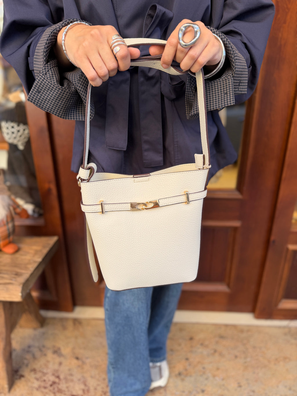 Sac seau avec lance ajustable