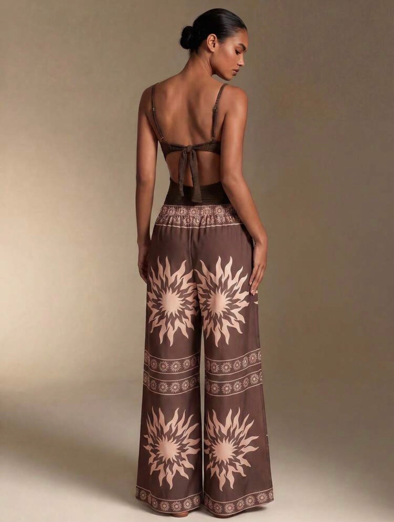 Maillot de bain texturé une pièce avec pantalon cache maillot