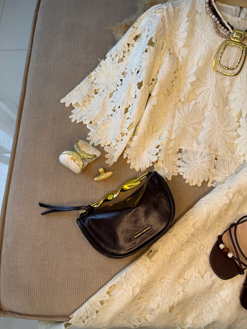 Ensemble Isla en dentelle