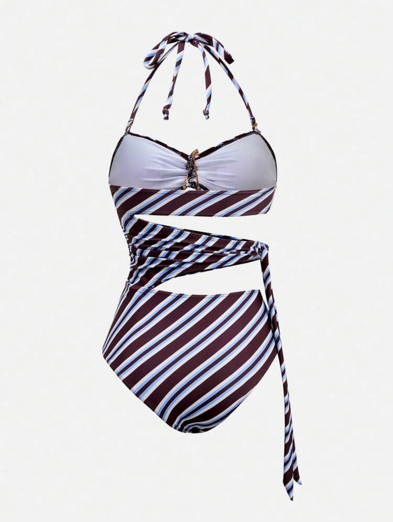 Maillot de bain une pièce avec jupe cache maillot