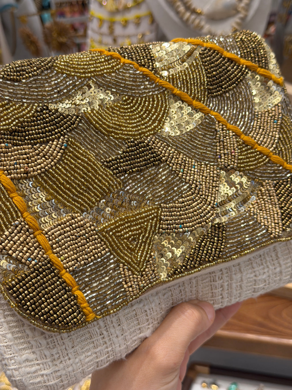 Sac Handmade Nomade Doré