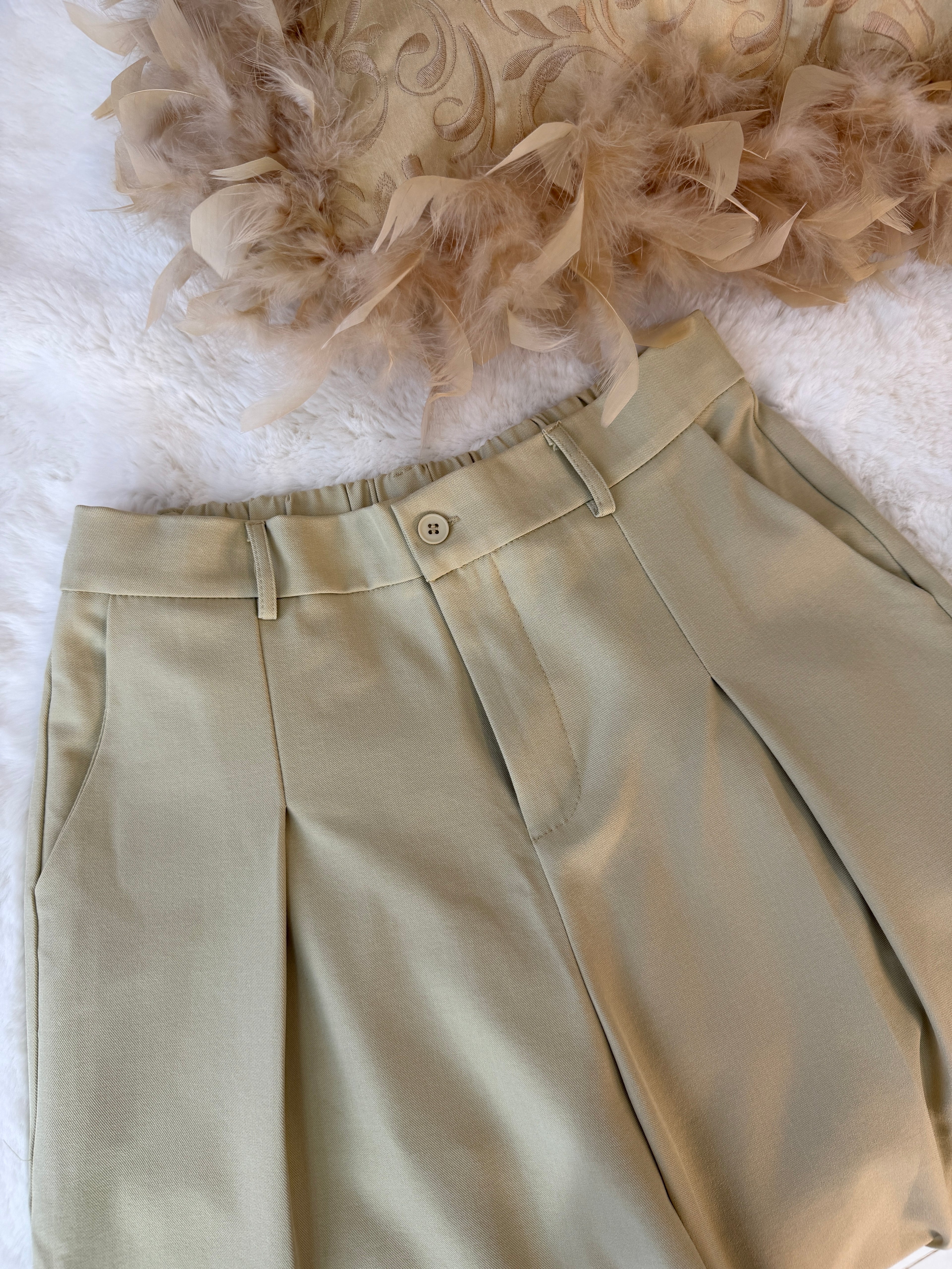 Ensemble chemise col officier