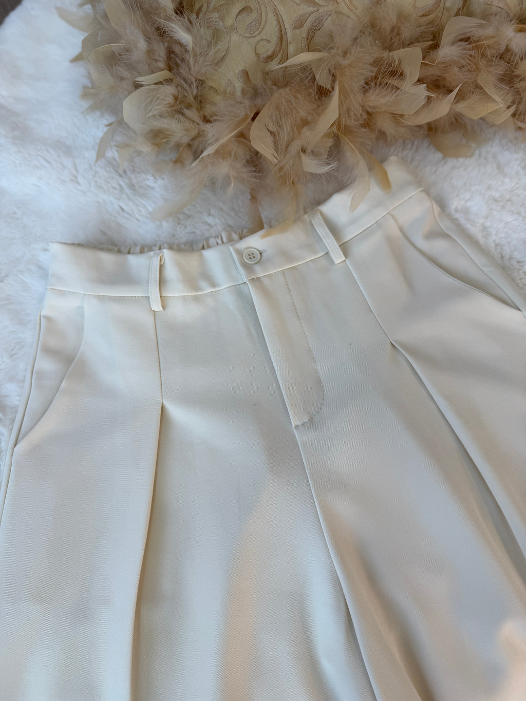 Ensemble chemise col officier