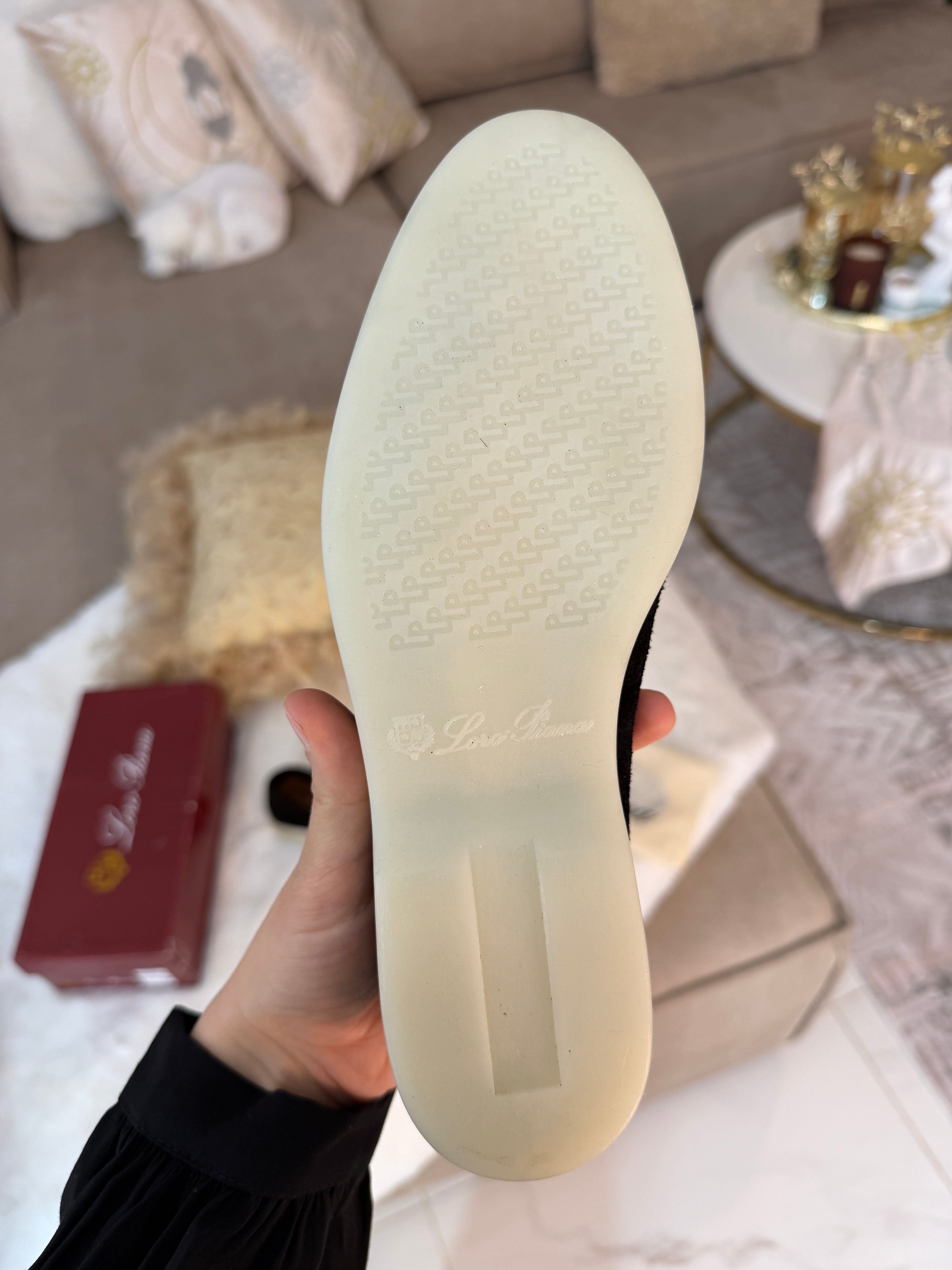 Moccasin en veritable cuir de veau