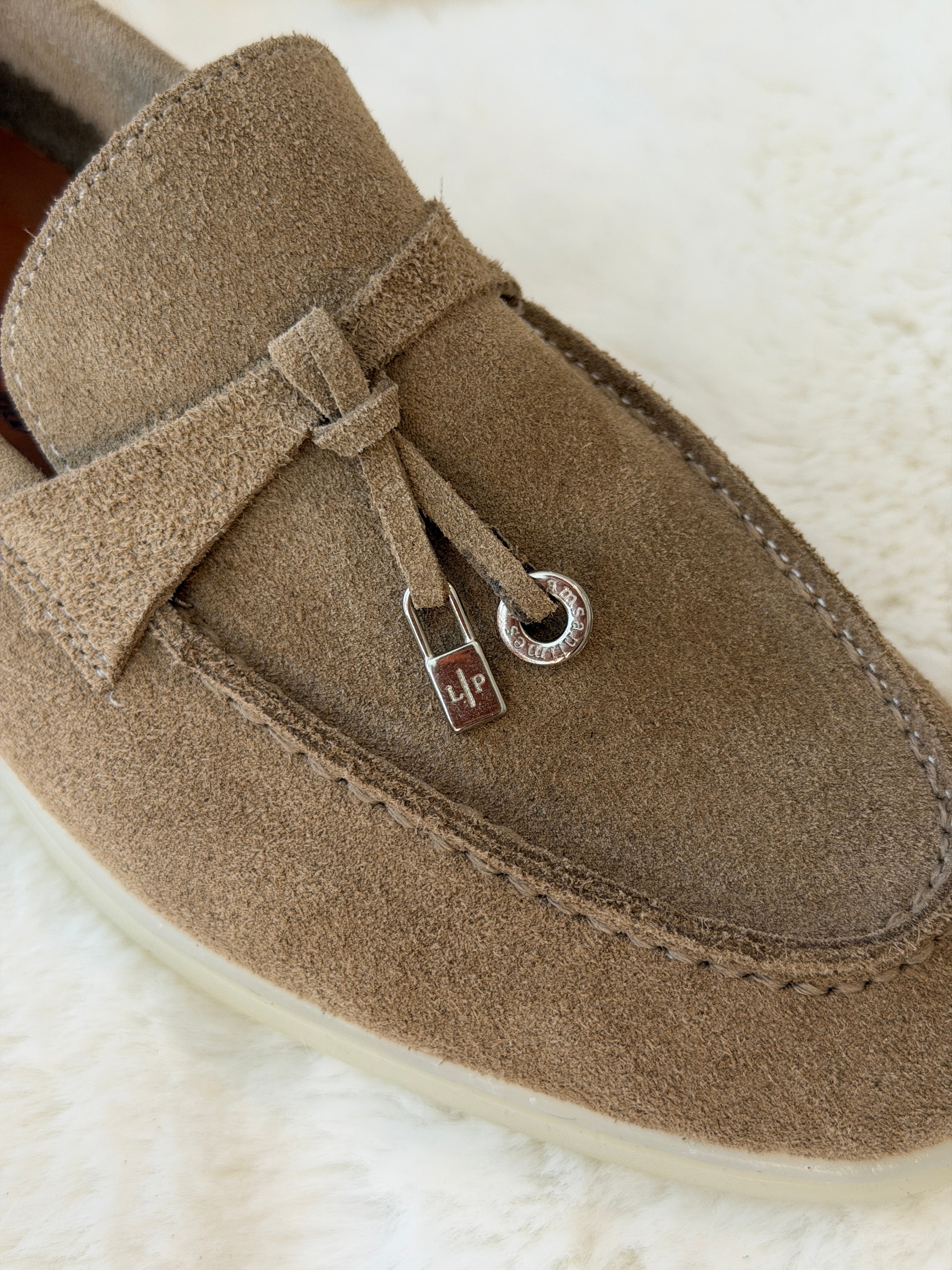 Moccasin en veritable cuir de veau