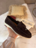 Moccasin en veritable cuir de veau