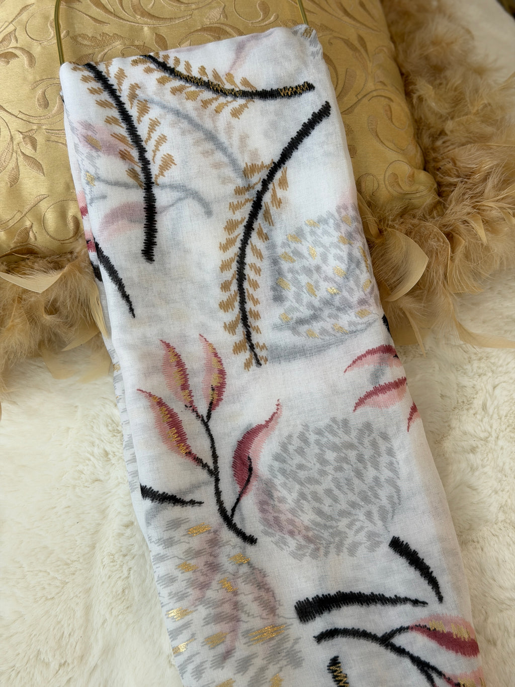 Foulard imprimé 100% viscose