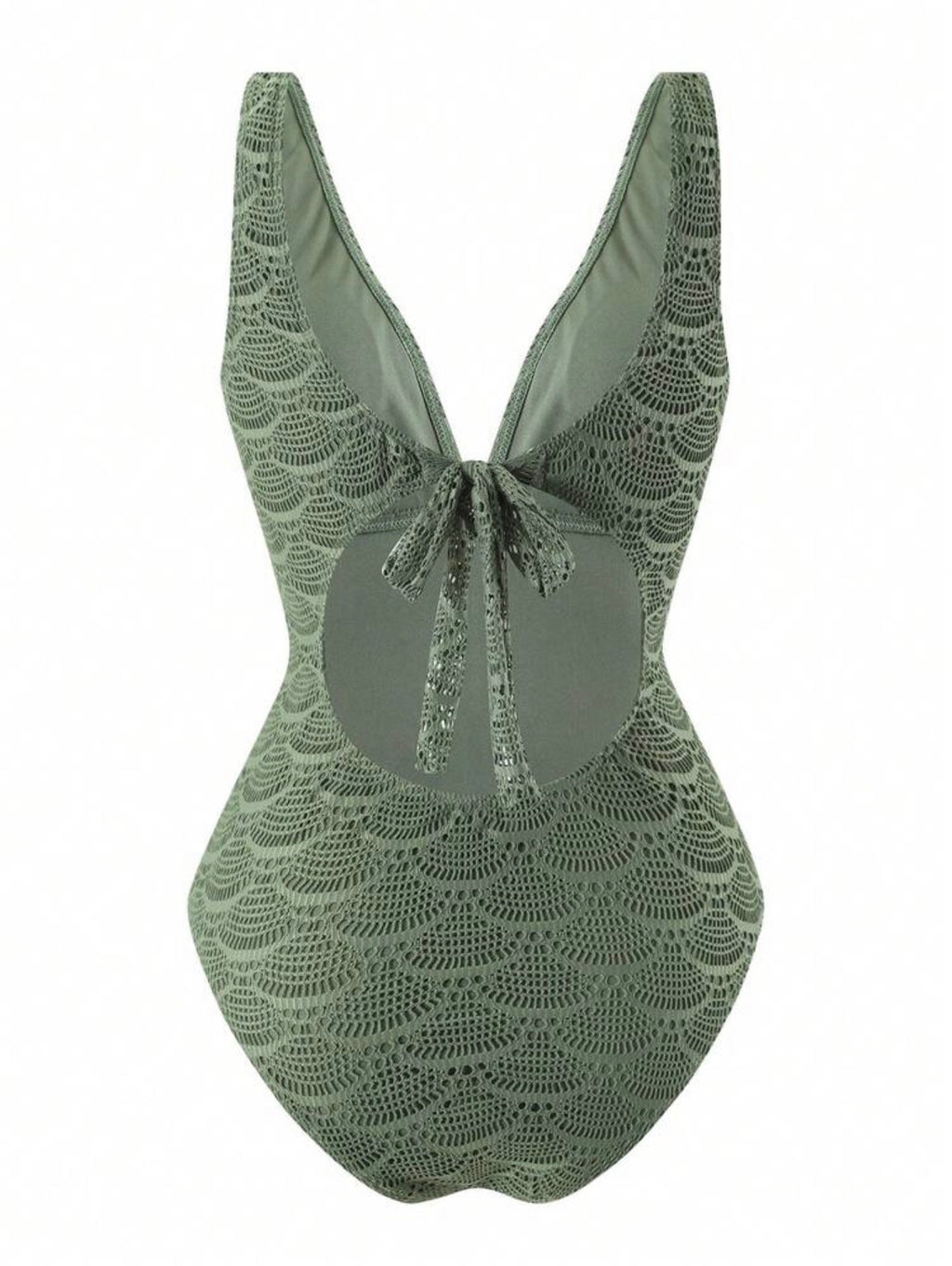 Maillot de bain une pièce tissu jaquard avec paréo