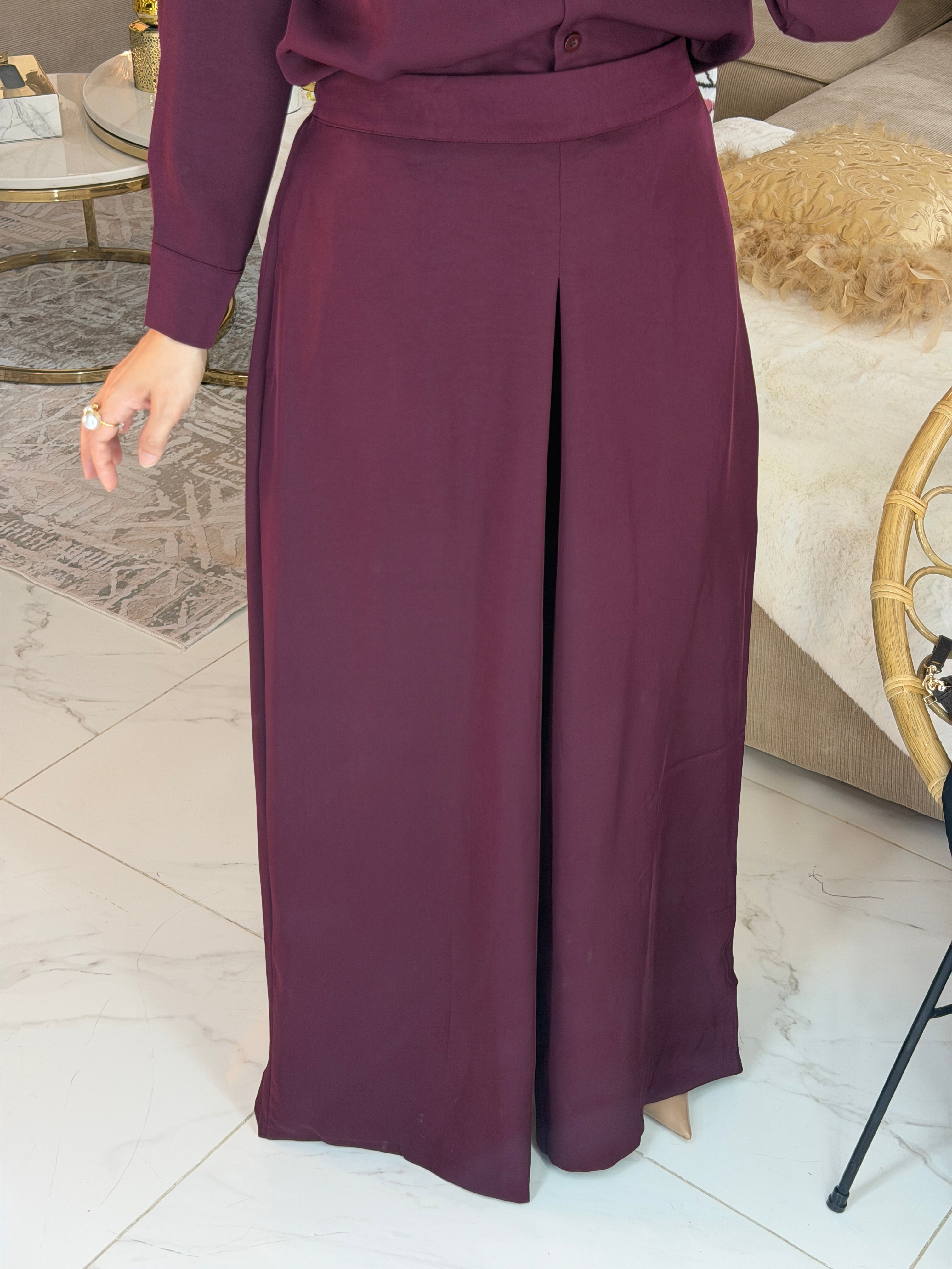 Ensemble fluide pantalon culotte