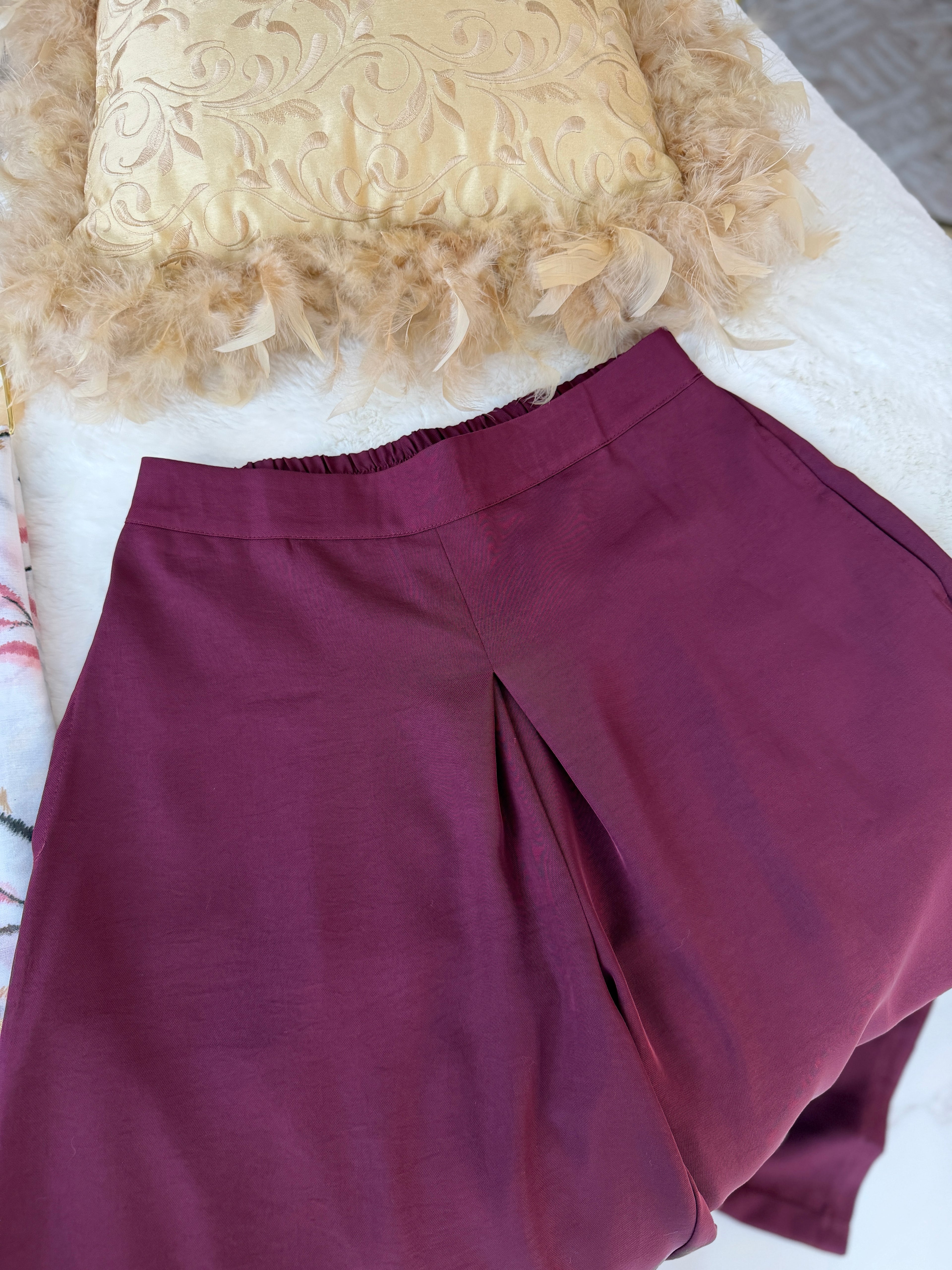 Ensemble fluide pantalon culotte