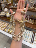 Sautoir Étoile de Mer et Perles Naturelles