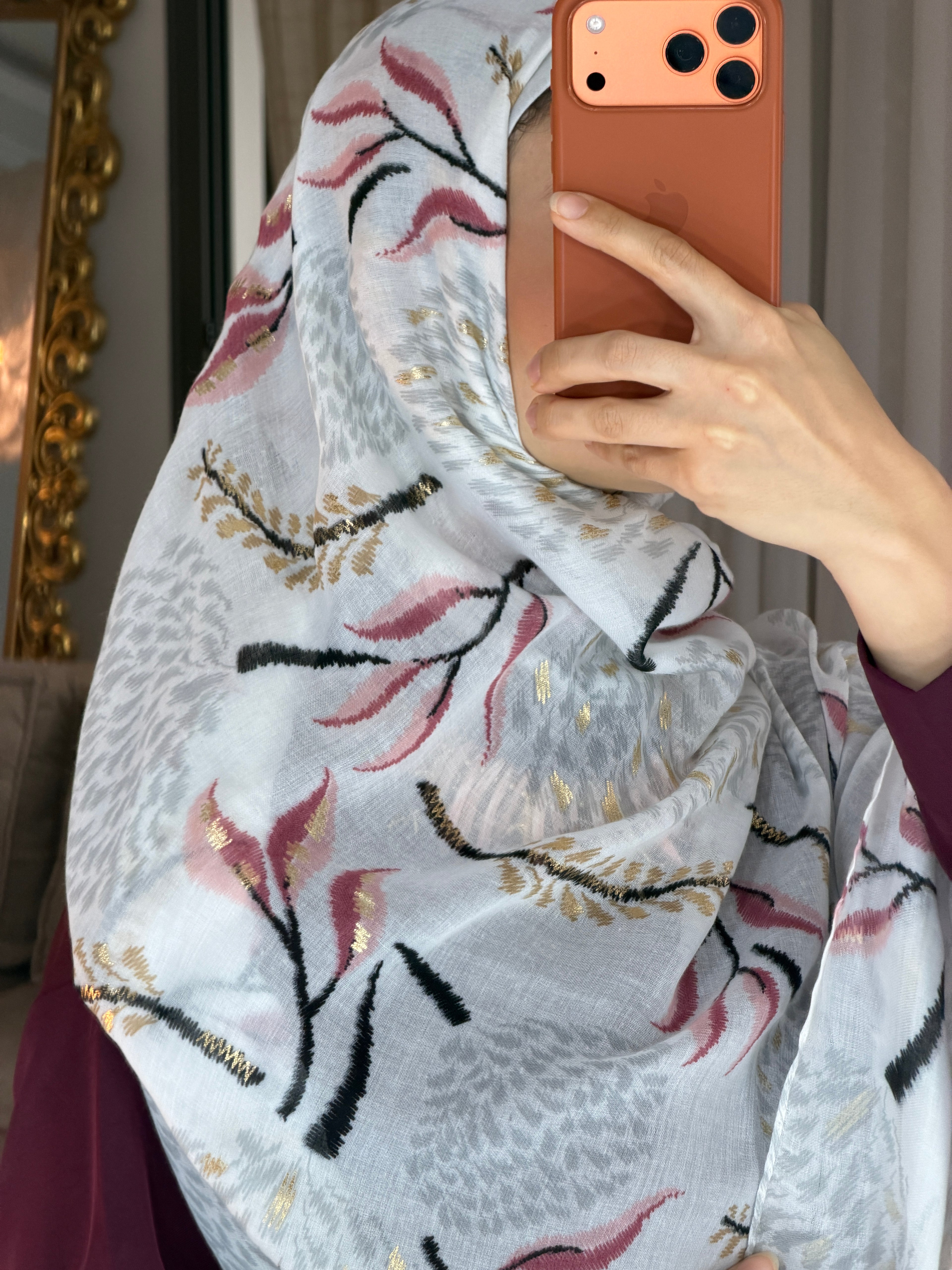 Foulard imprimé 100% viscose