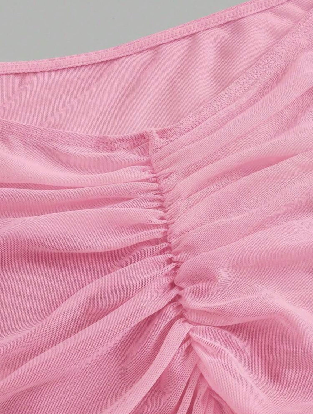 Maillot de Bain Orchidée une Pièce avec Paréo Rose