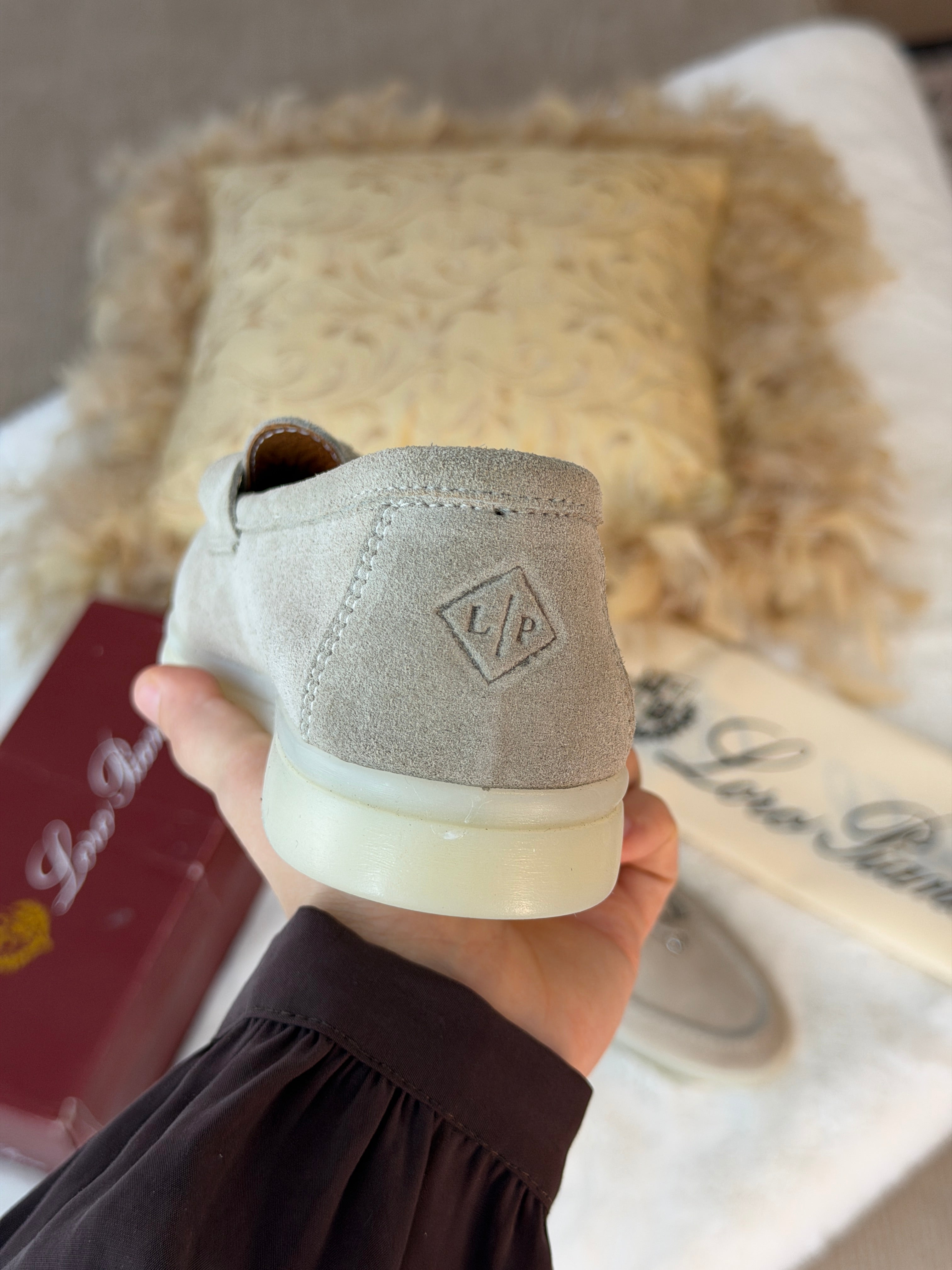 Moccasin en veritable cuir de veau