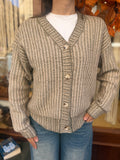 Cardigan en laine boutonné