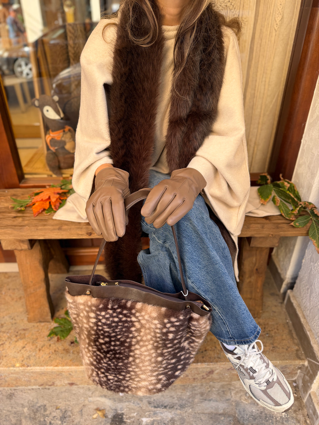 Gants 🧤 en veritable cuir de vache