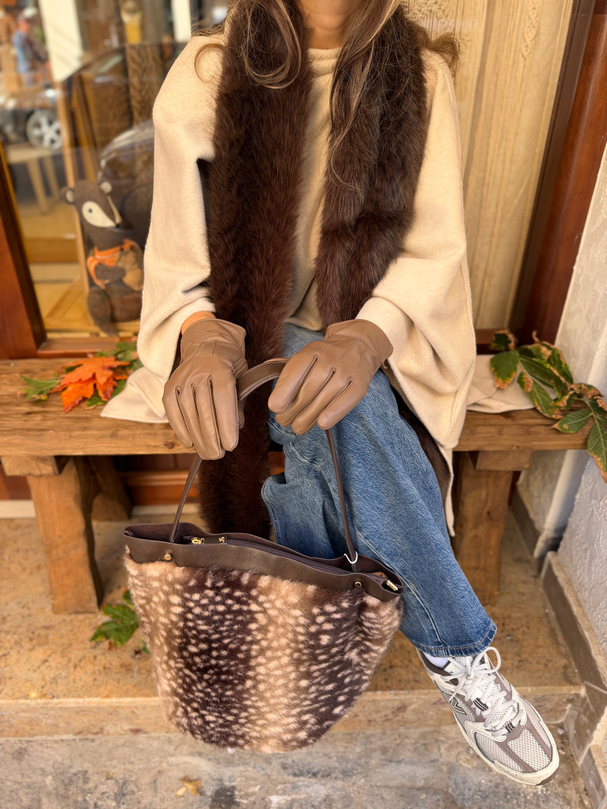Gants 🧤 en veritable cuir de vache