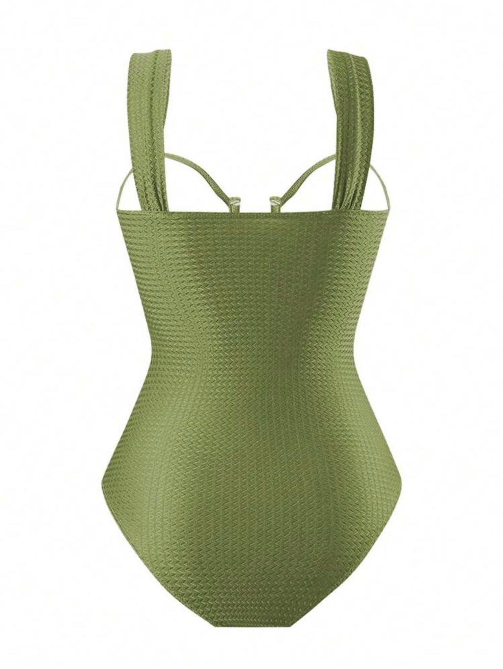 Maillot de bain avec jupe imprimée palmiers