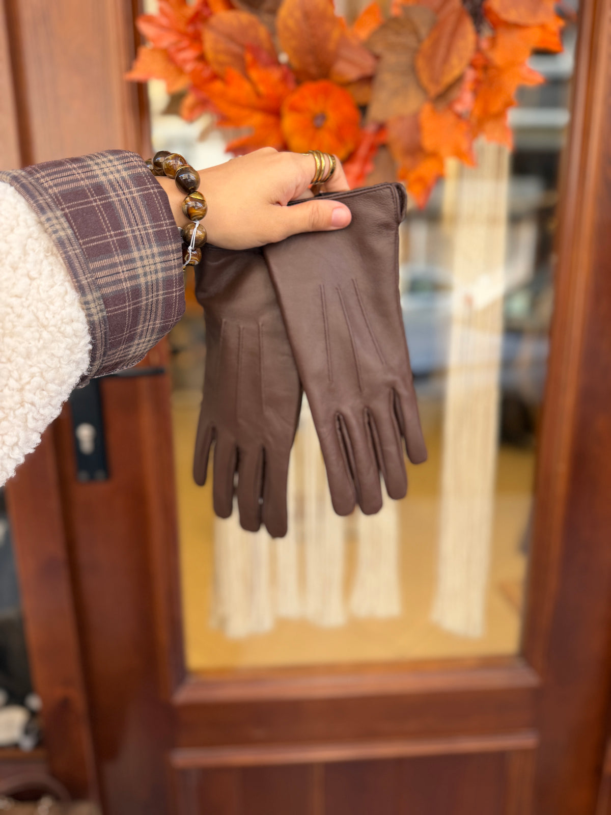 Gants 🧤 en veritable cuir de vache