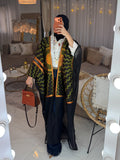 Abaya broderie jacquard