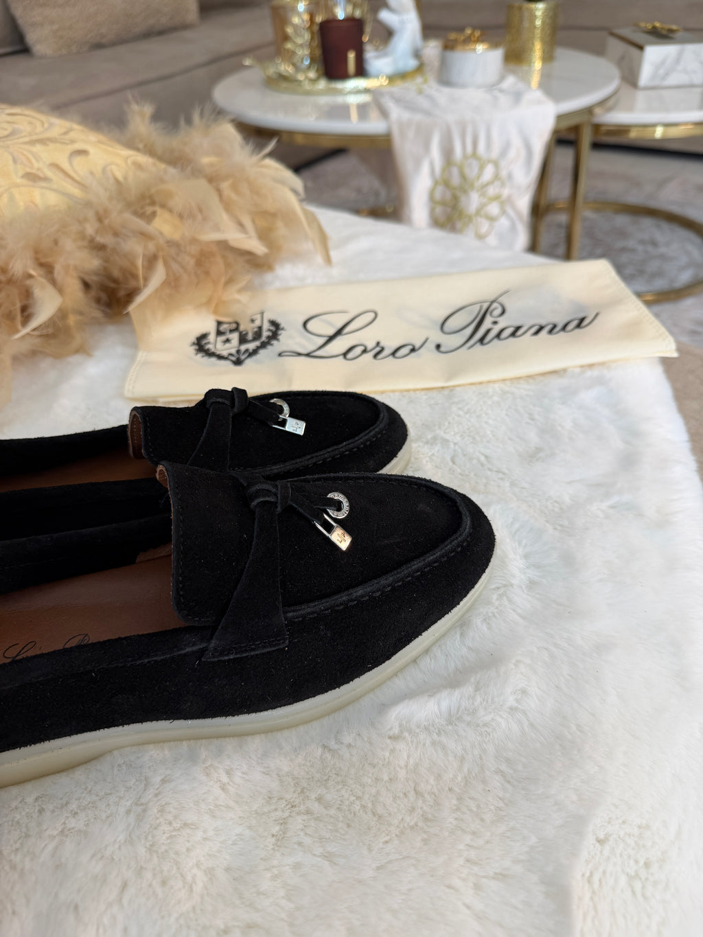 Moccasin en veritable cuir de veau