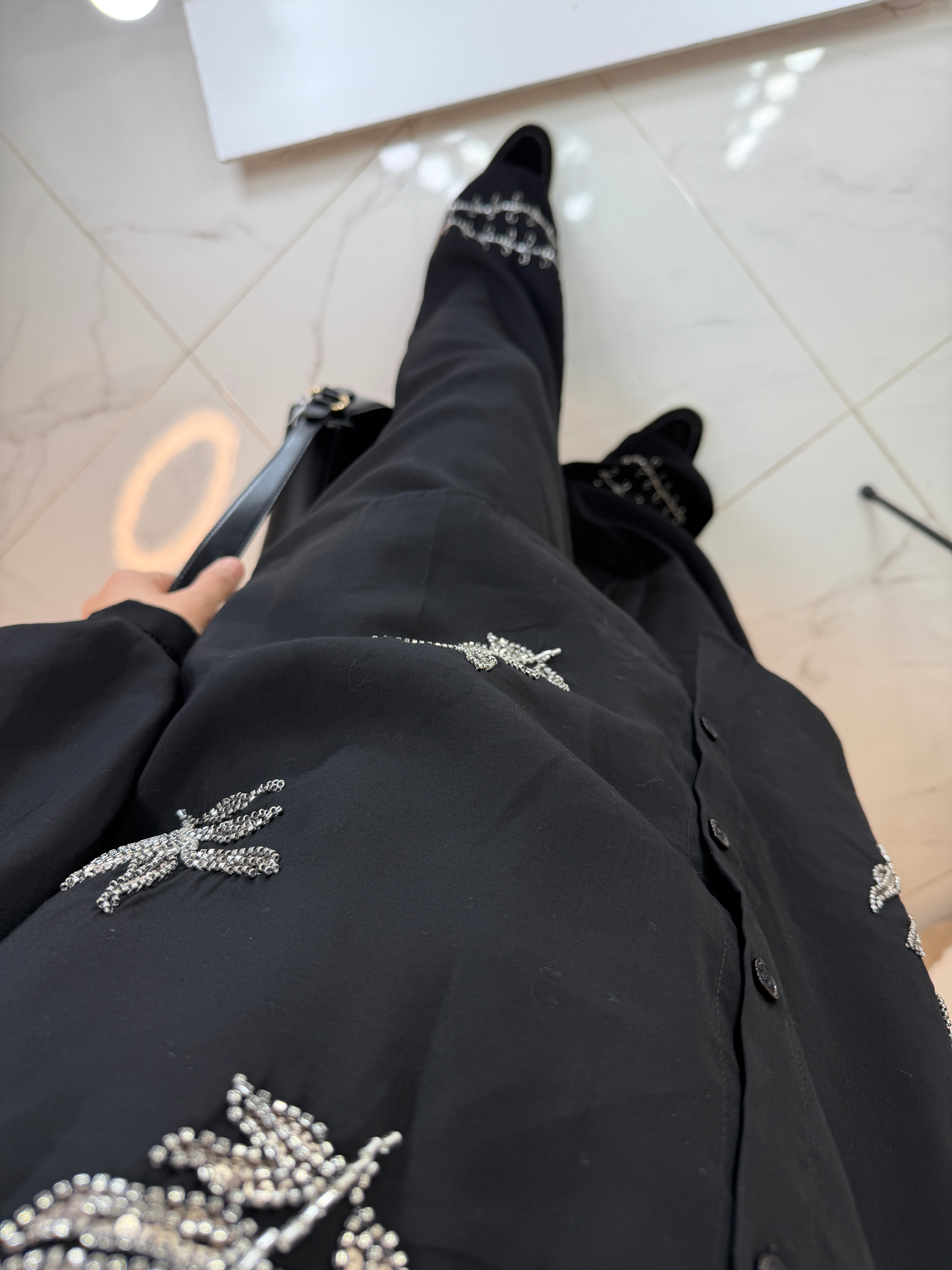 Ensemble perlé premium 90% rayonne