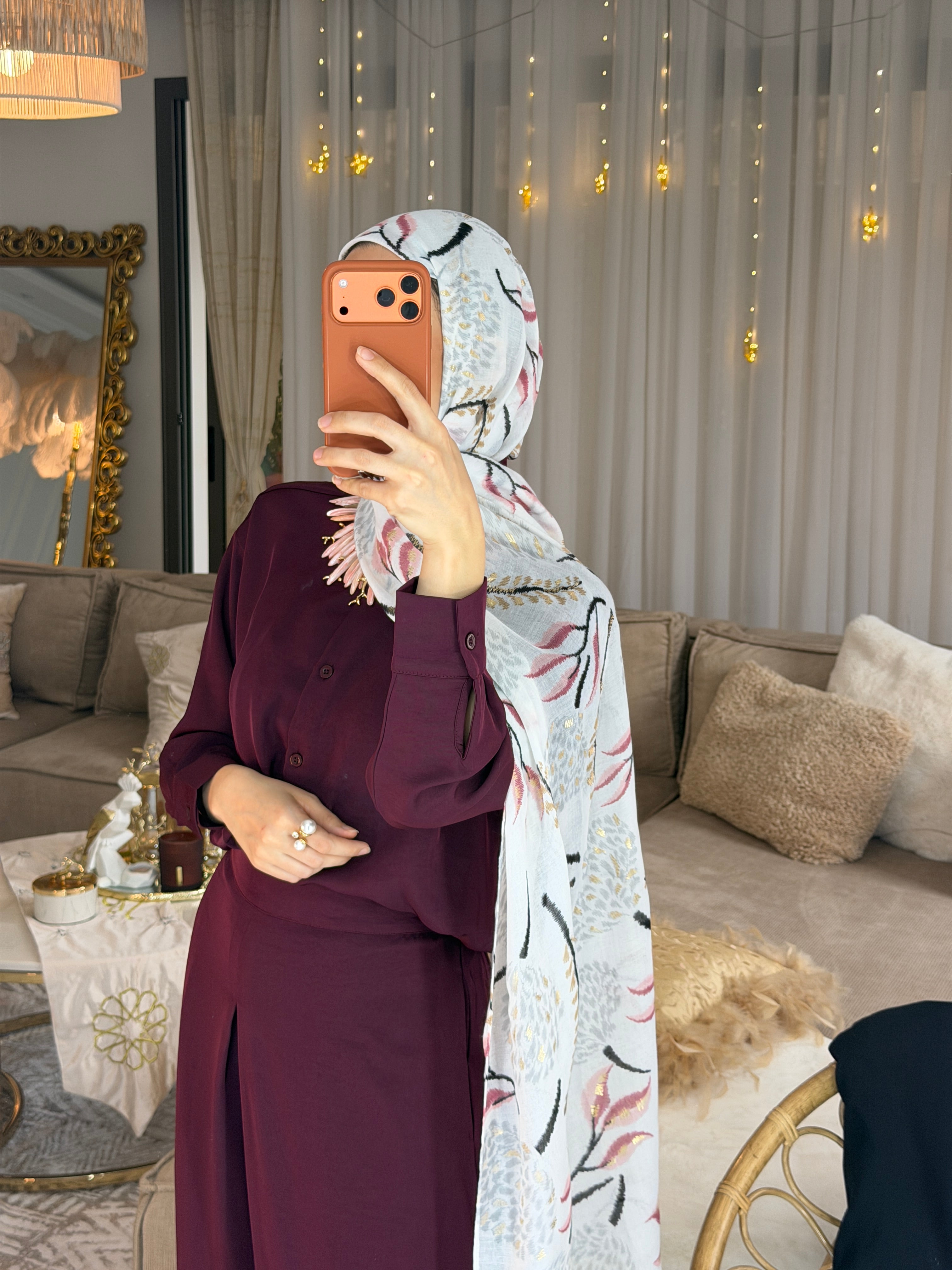 Foulard imprimé 100% viscose