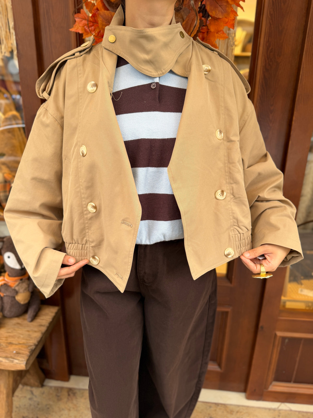 Trench-coat court bombers