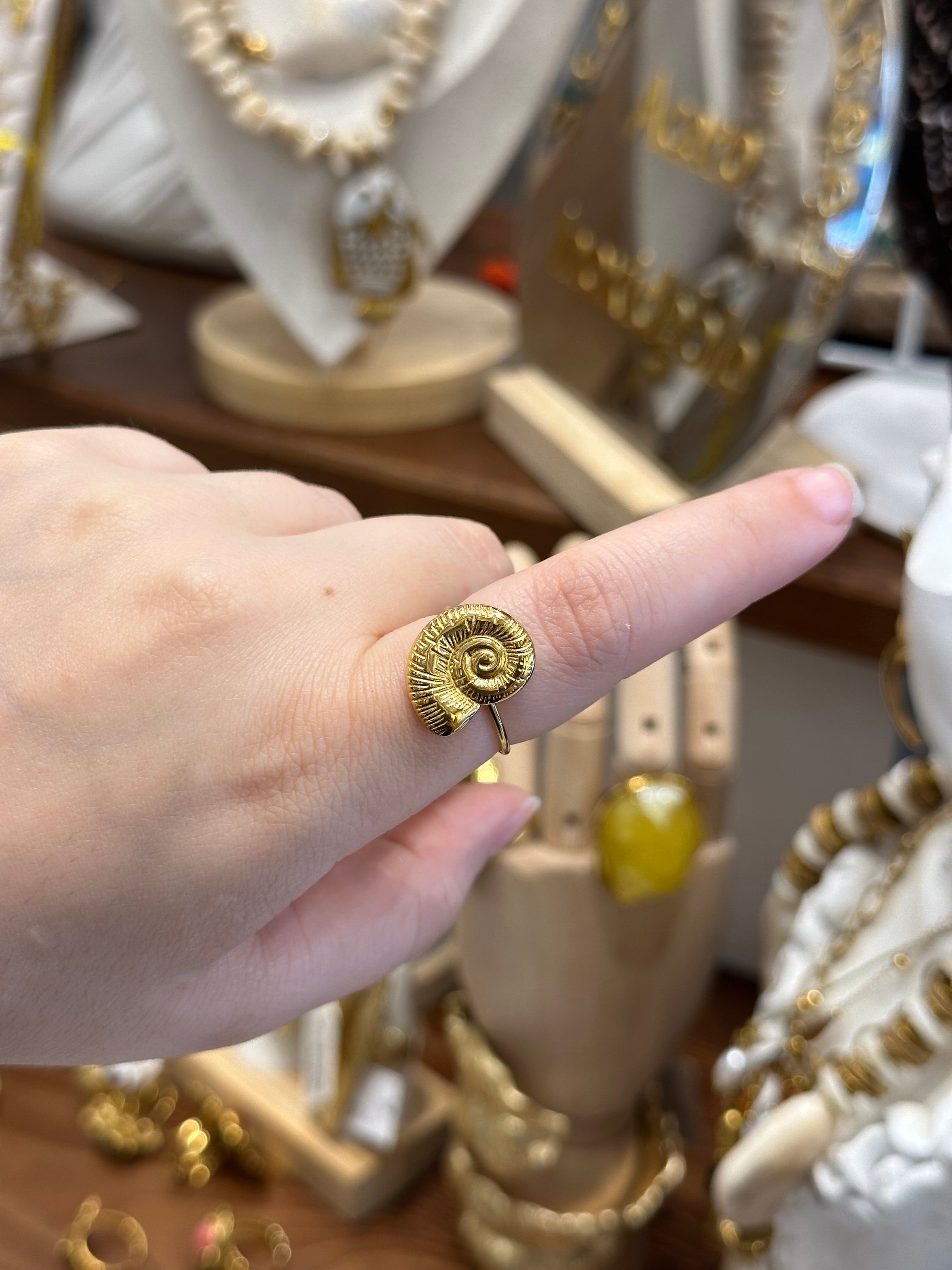 Bague Escargot de Mer