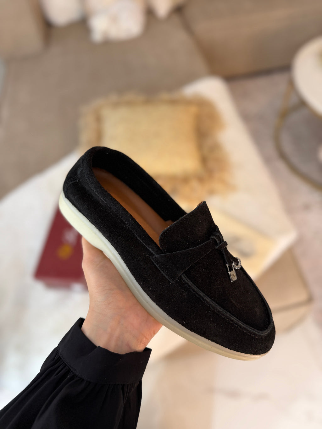Moccasin en veritable cuir de veau