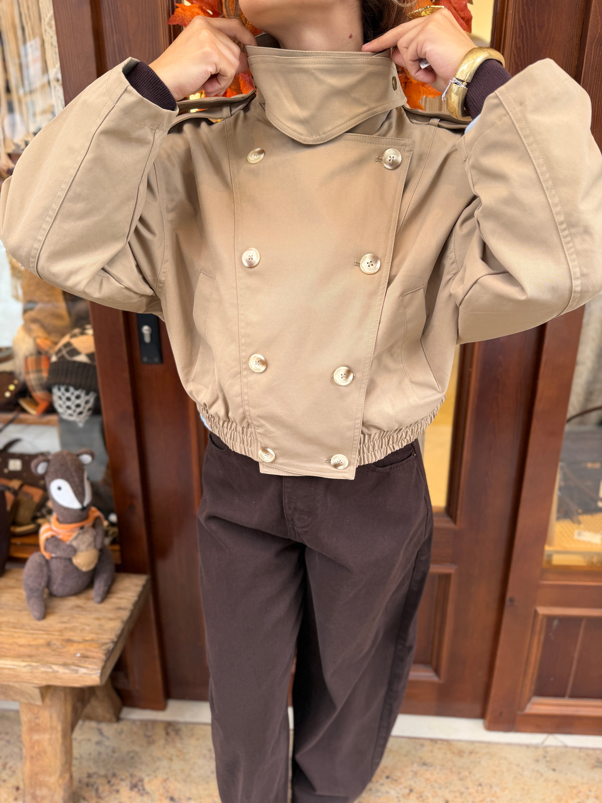 Trench-coat court bombers