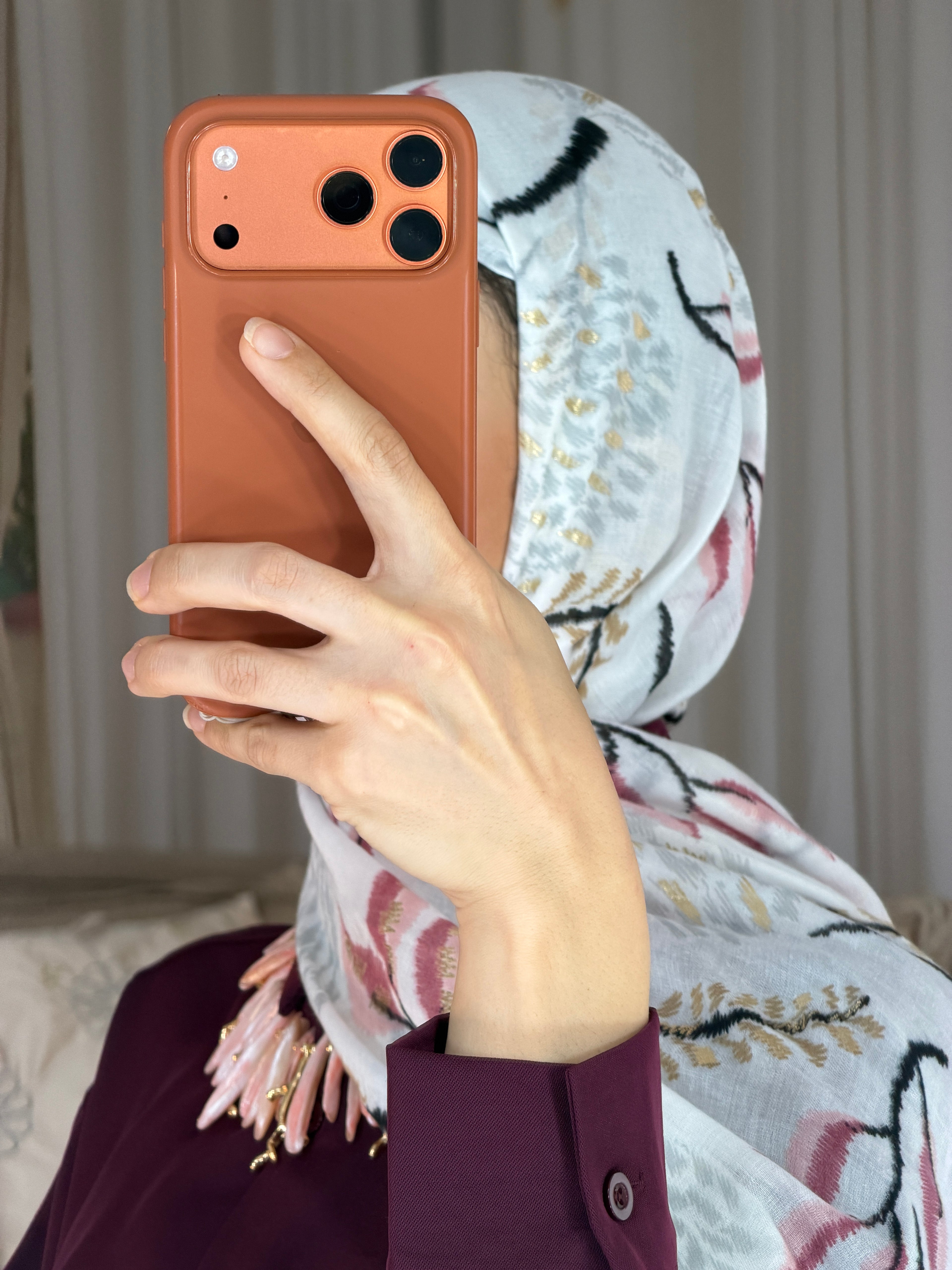 Foulard imprimé 100% viscose