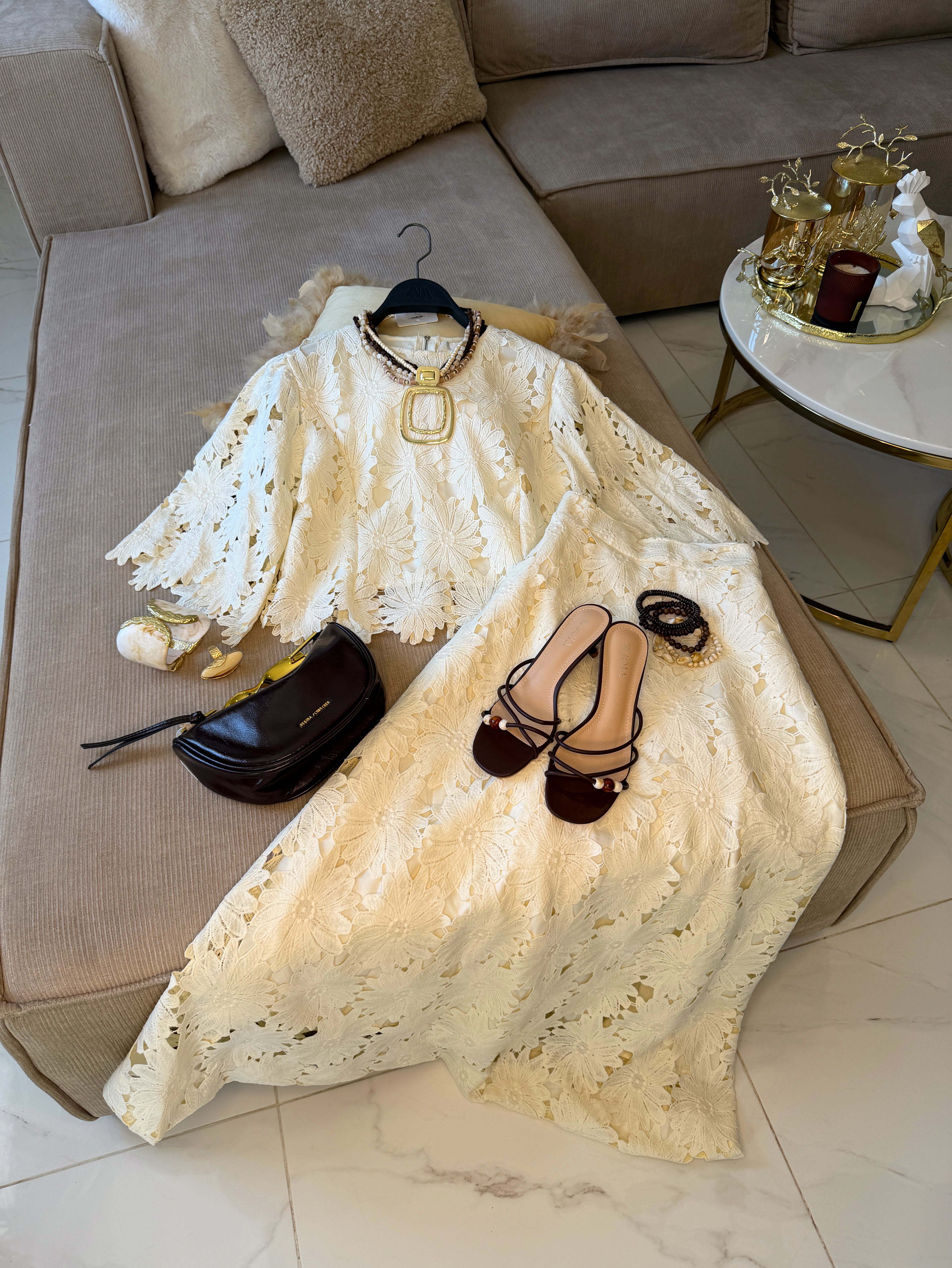 Ensemble Isla en dentelle