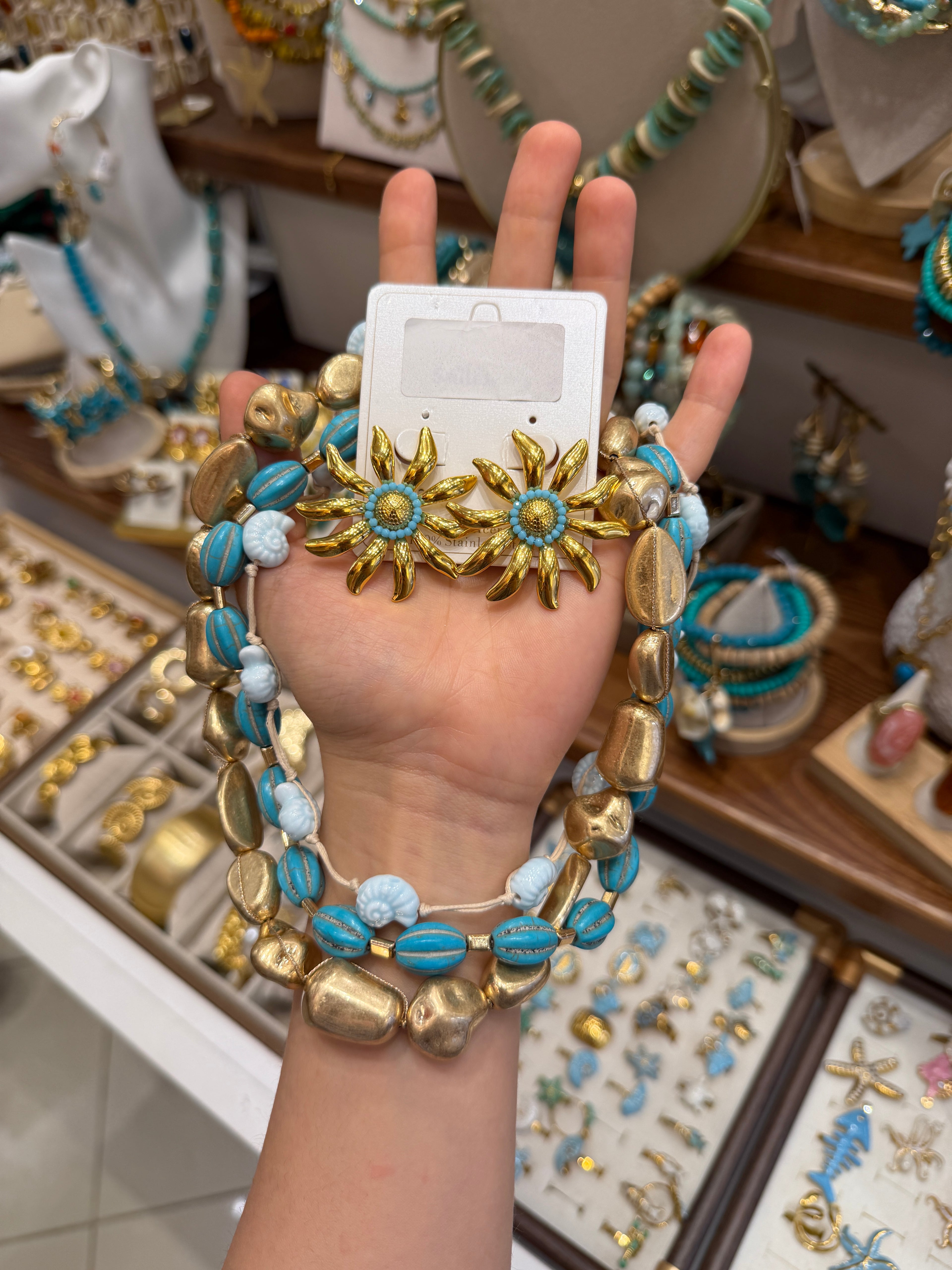Collier Riviera Gold