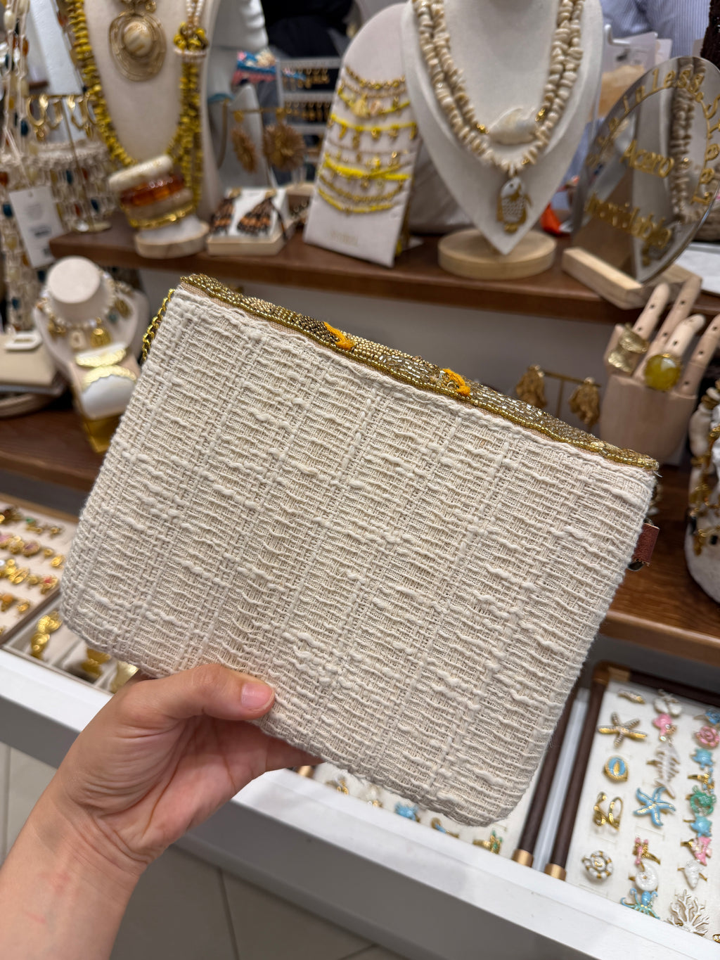 Sac Handmade Nomade Doré