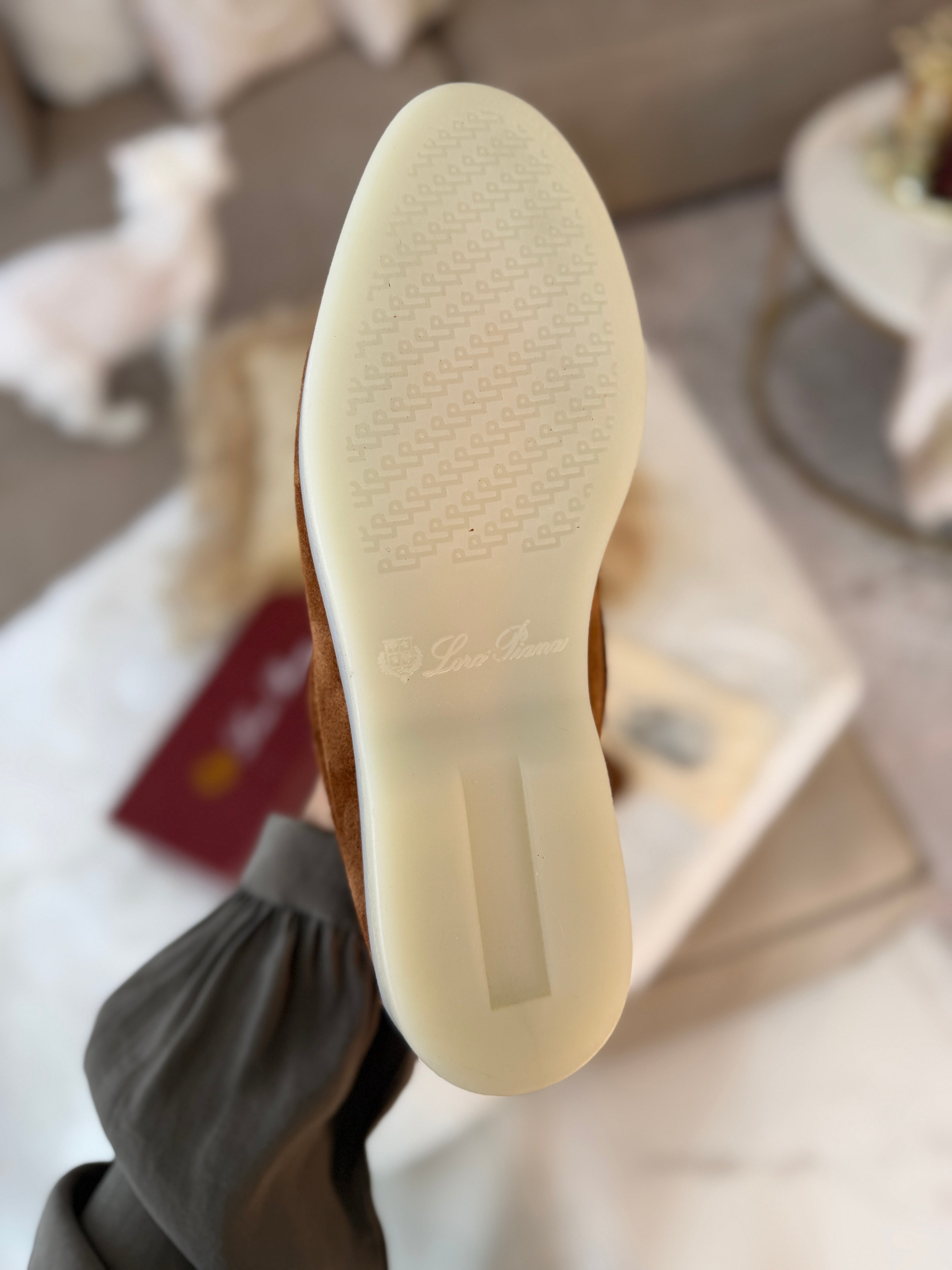 Moccasin en veritable cuir de veau