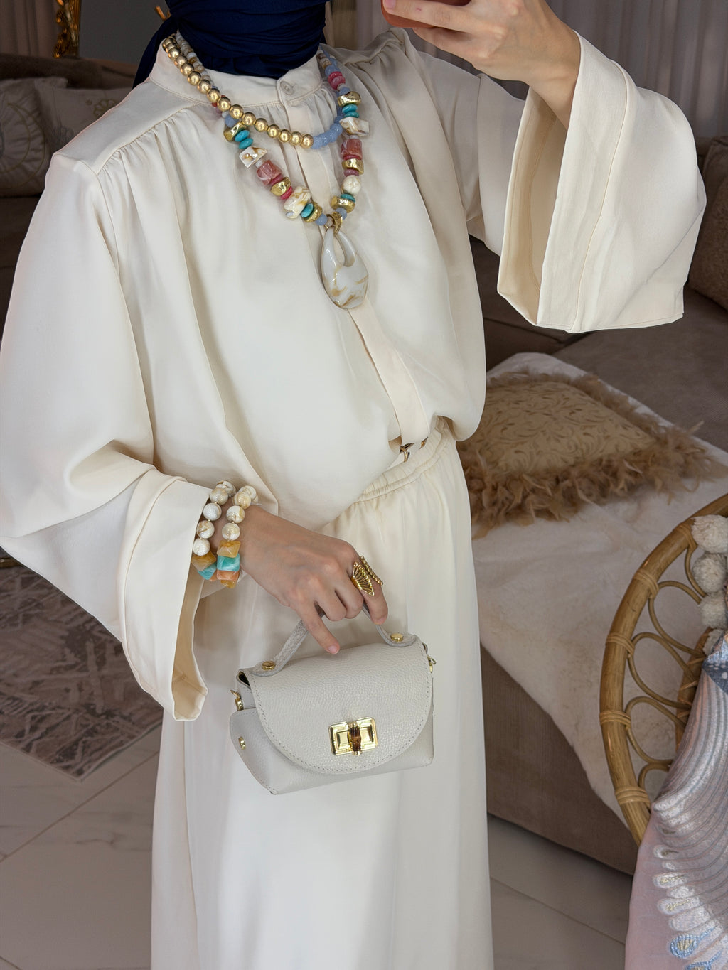 Ensemble jupe fluide