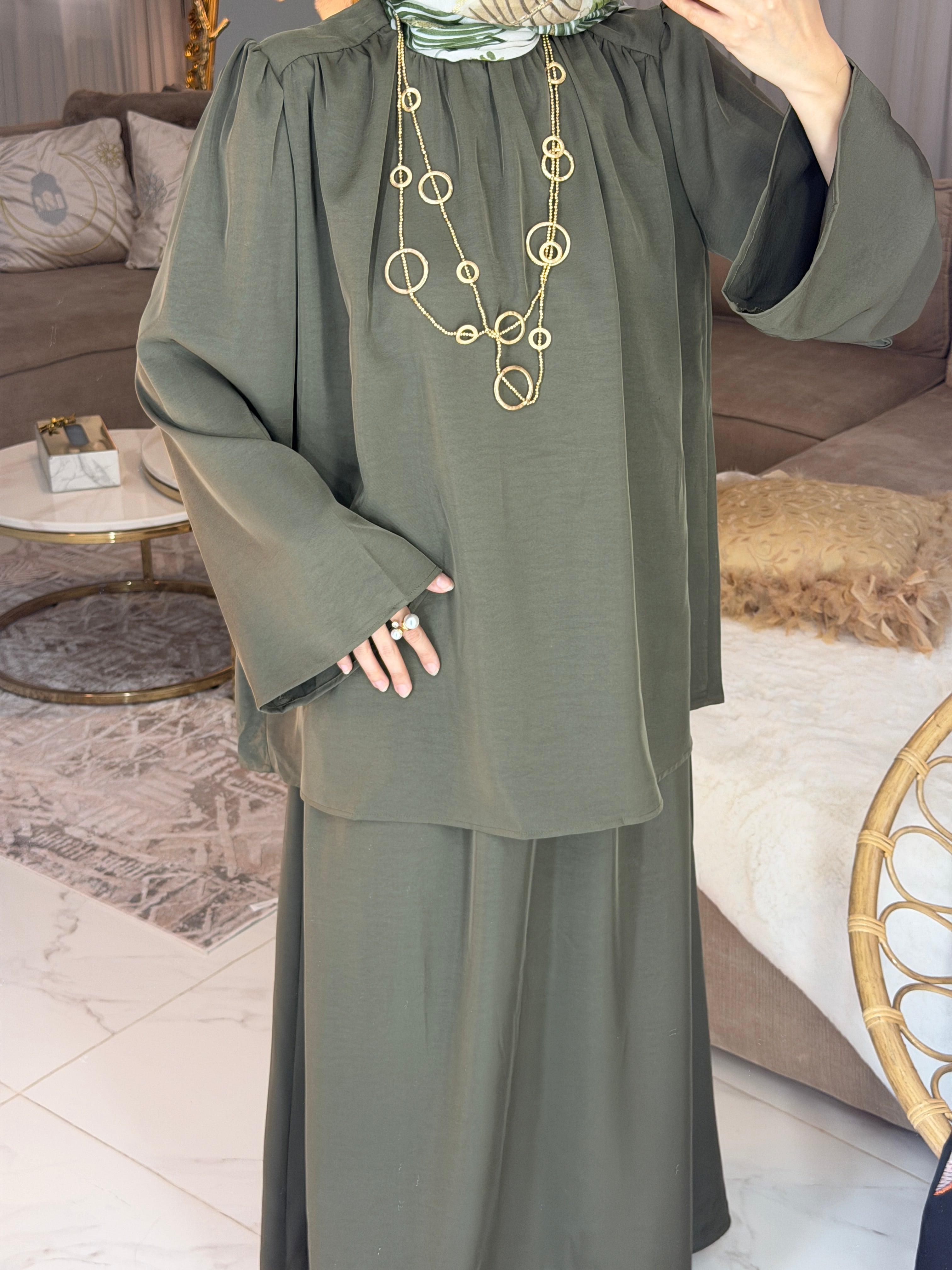 Ensemble jupe fluide