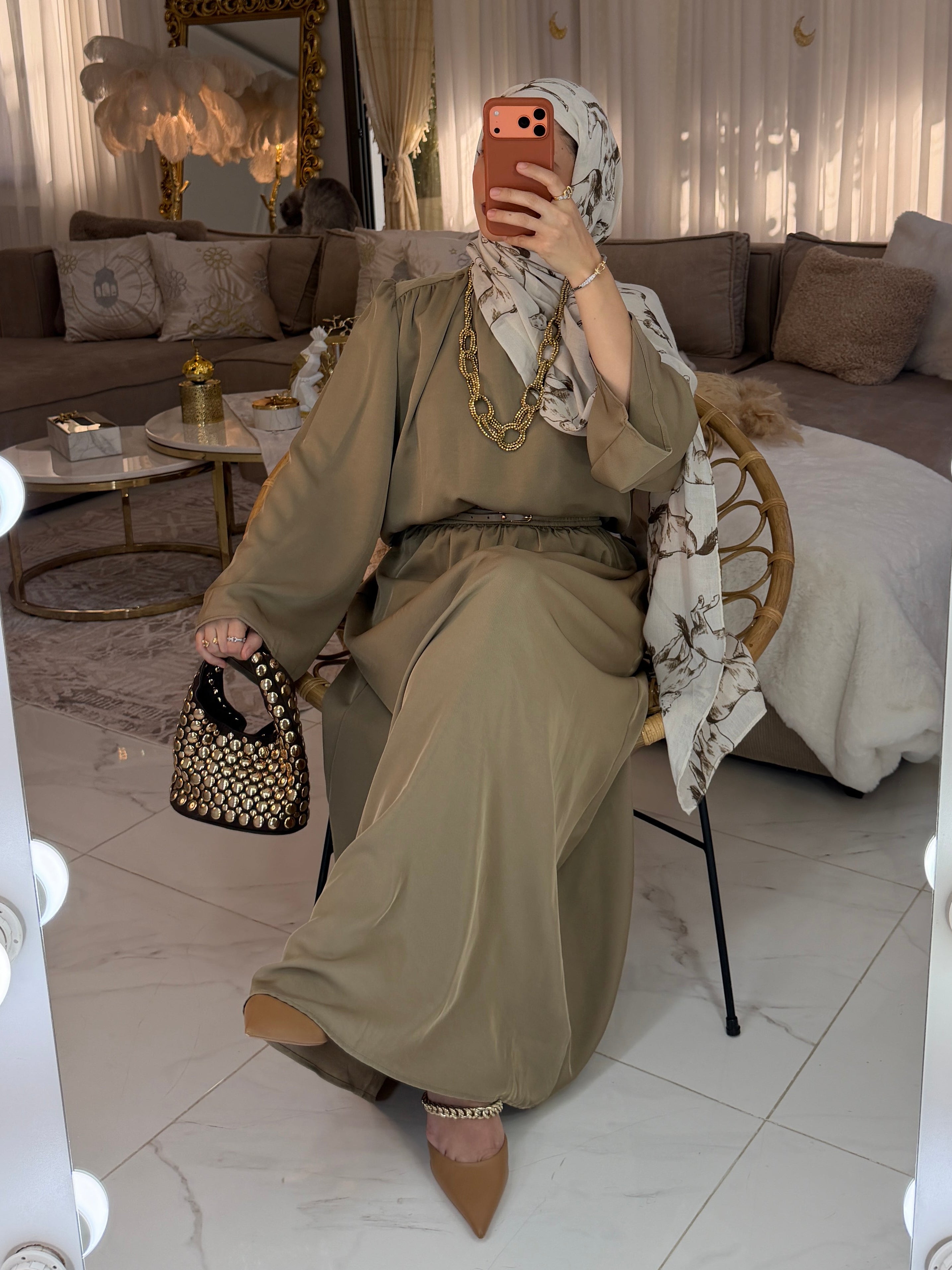 Ensemble jupe fluide