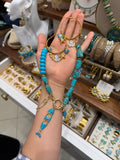 Collier Océane turquoise