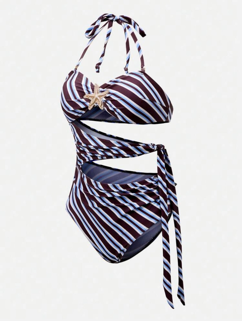 Maillot de bain une pièce avec jupe cache maillot