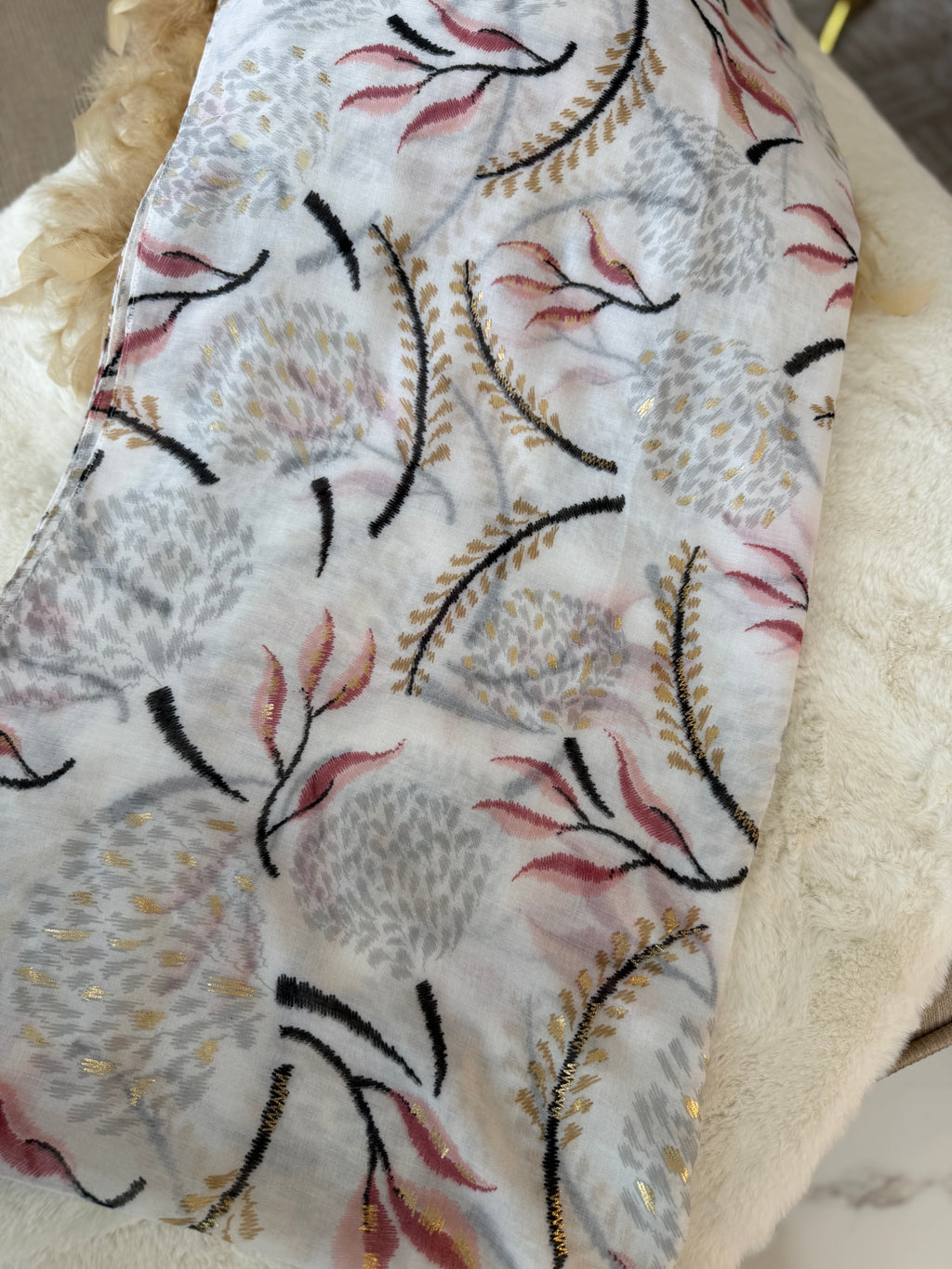 Foulard imprimé 100% viscose