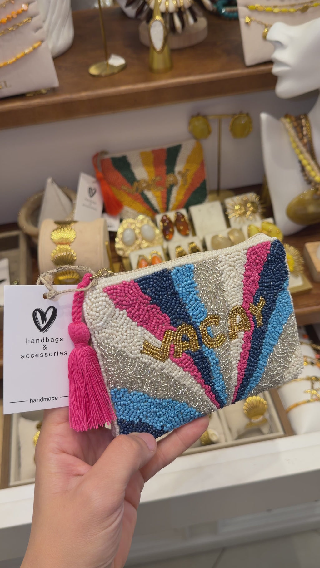Porte-Monnaie Handmade Perlé